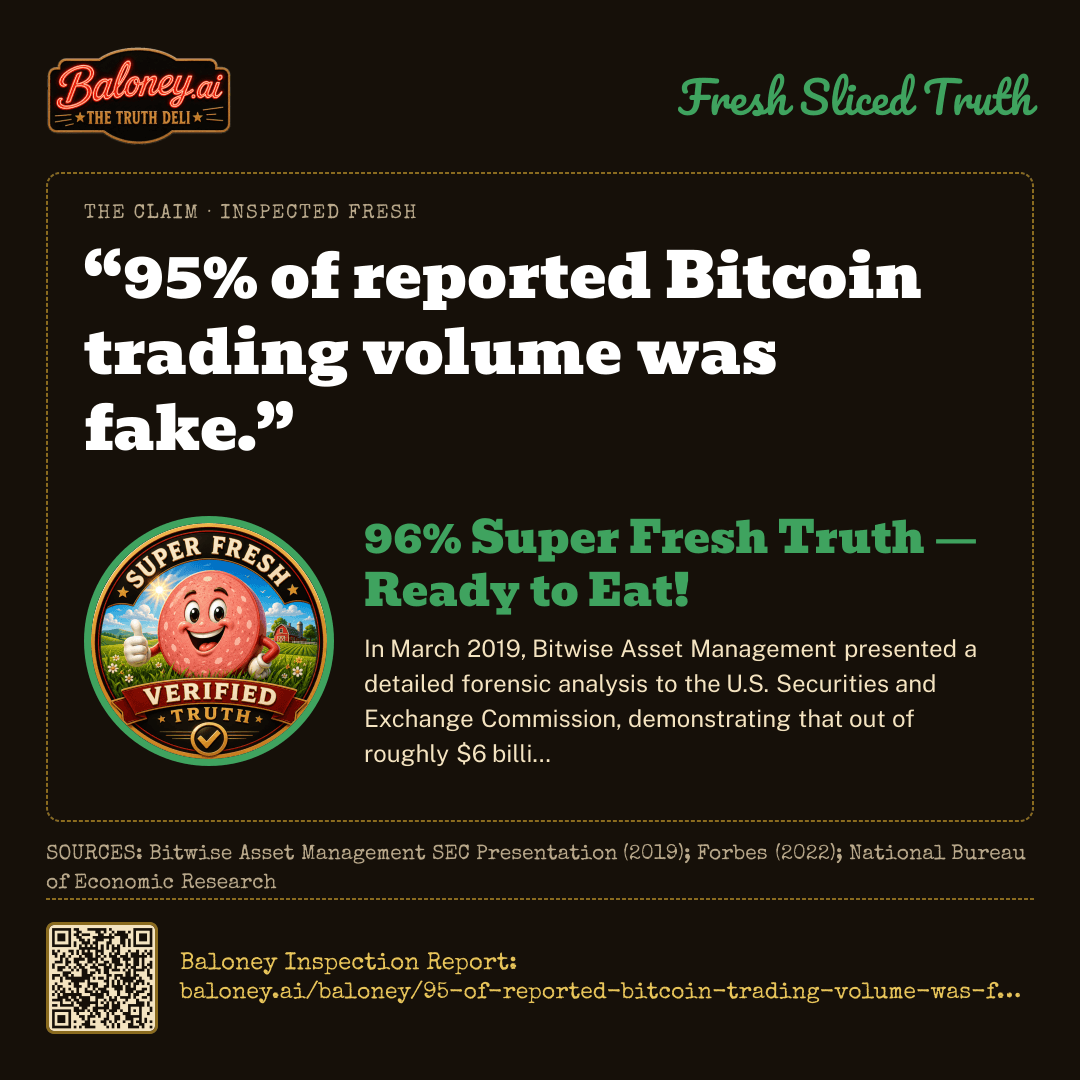 96% Super Fresh Truth card for this claim