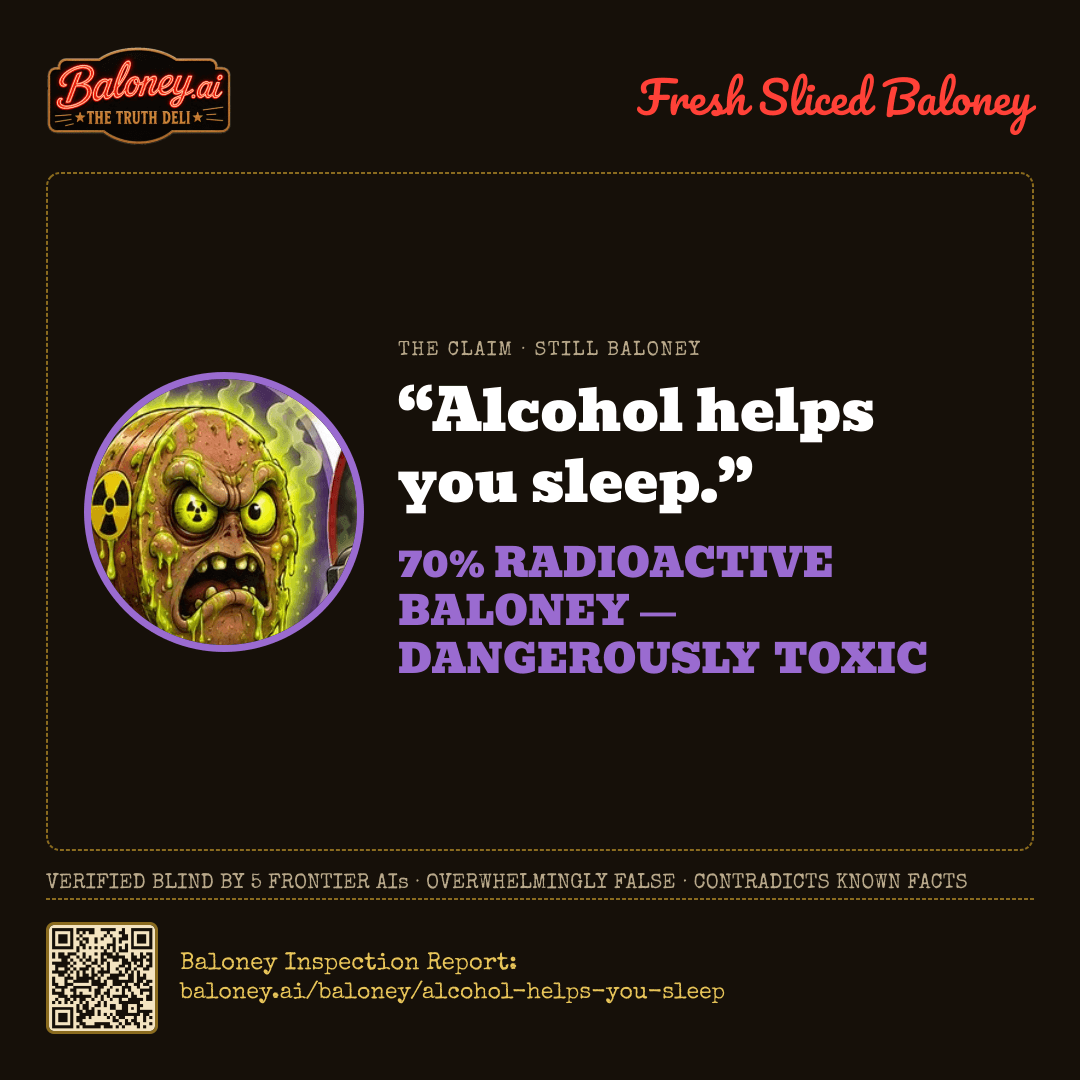 70% Radioactive Baloney card for this claim