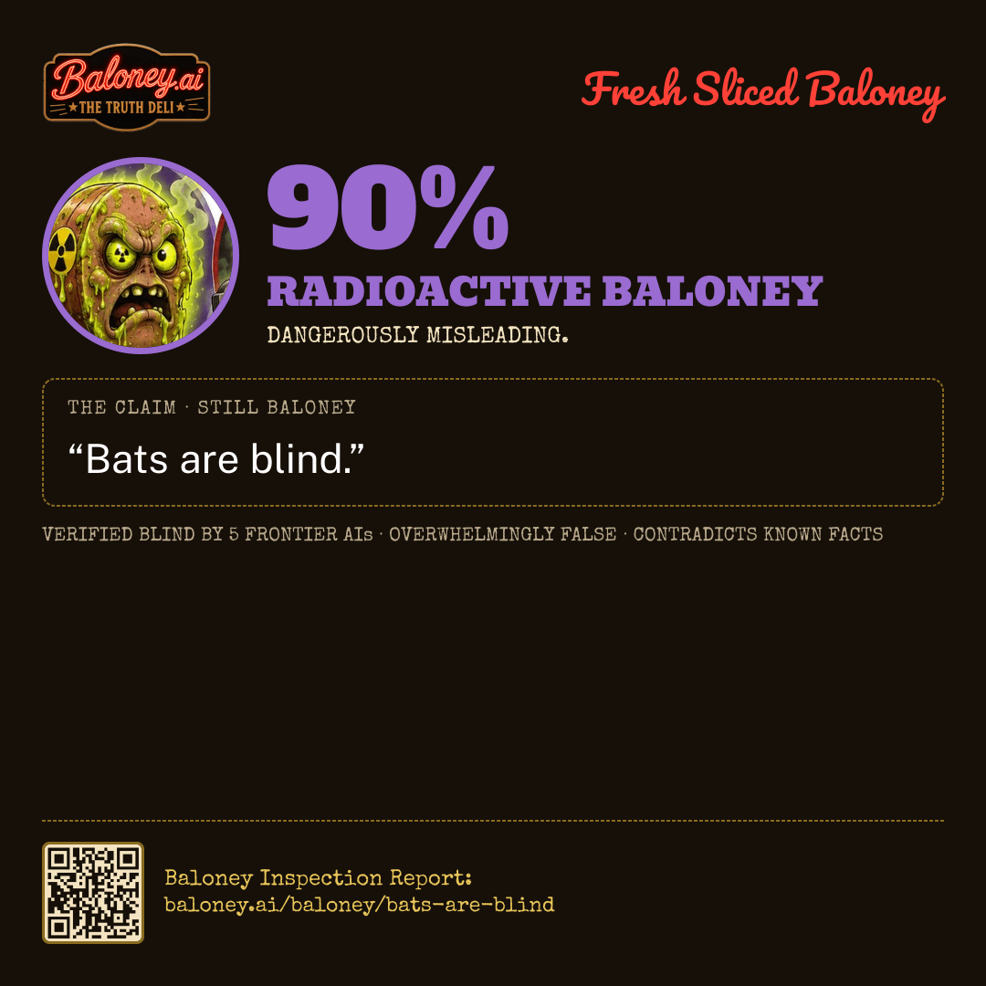 90% Radioactive Baloney card for this claim