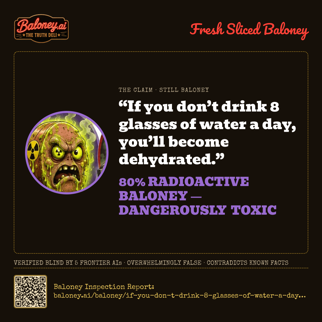 80% Radioactive Baloney card for this claim