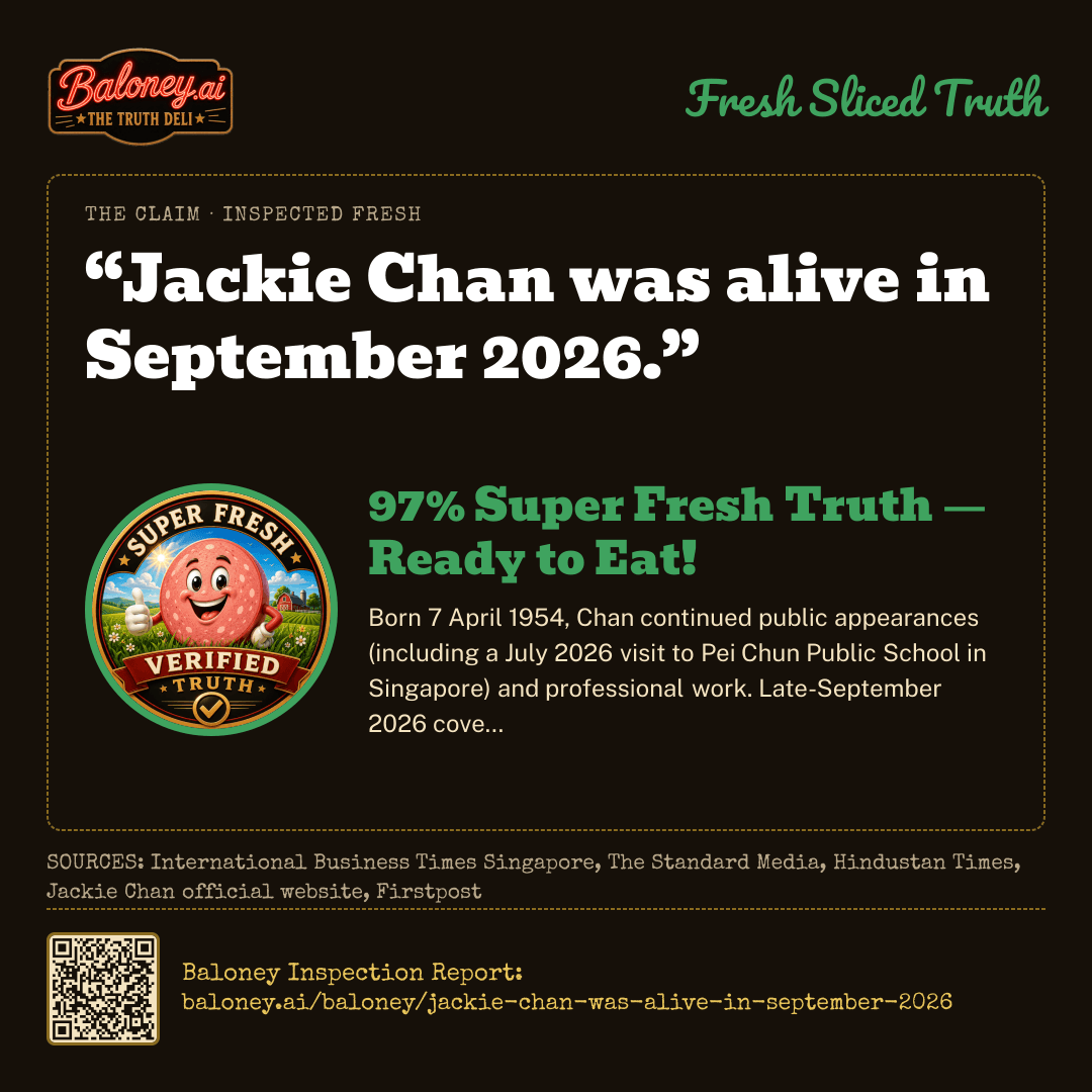 97% Super Fresh Truth card for this claim