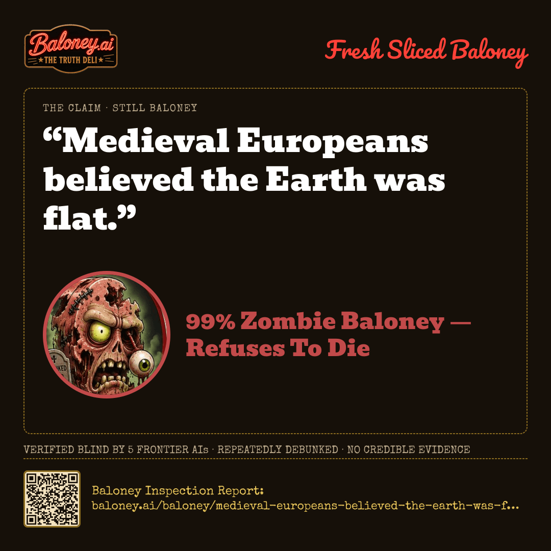 99% Zombie Baloney card for this claim