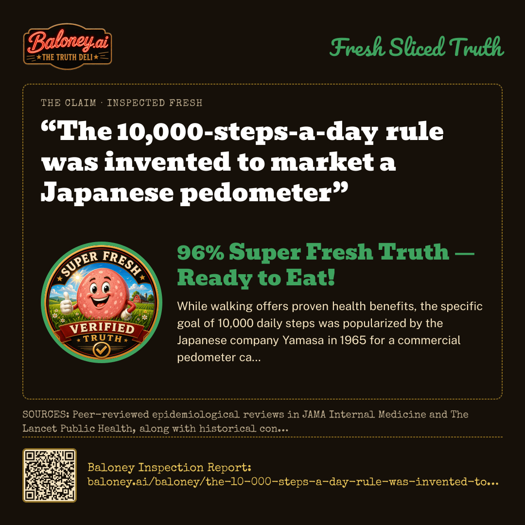 96% Super Fresh Truth card for this claim