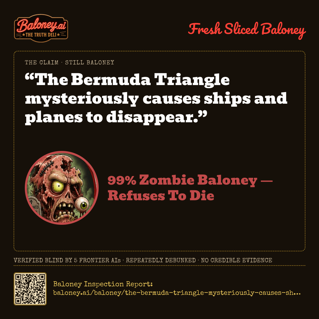 99% Zombie Baloney card for this claim