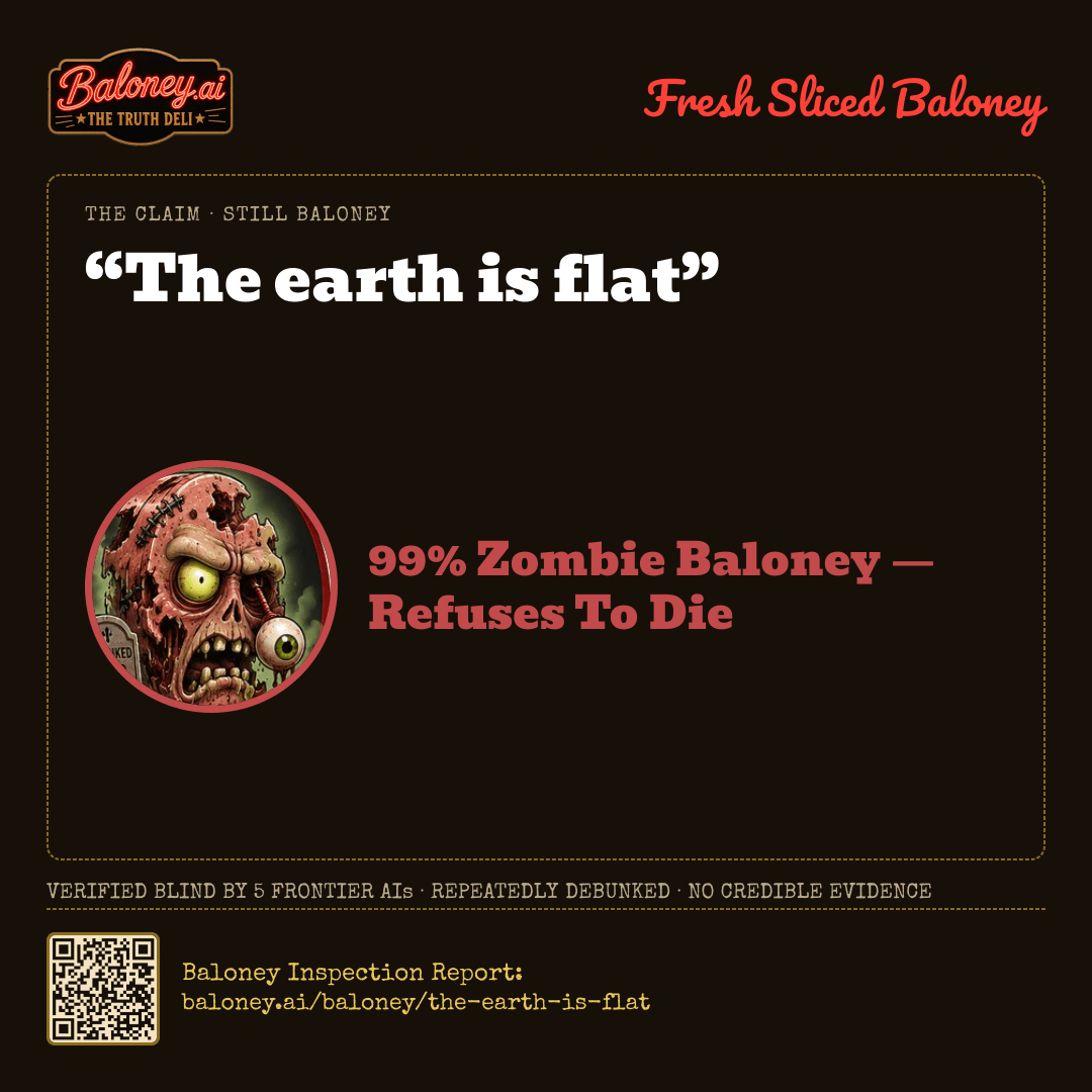 99% Zombie Baloney card for this claim