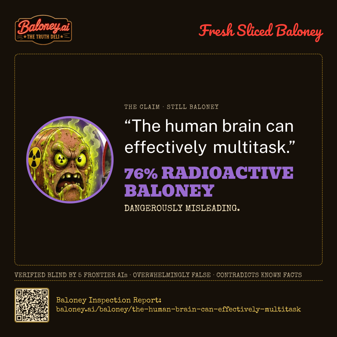76% Radioactive Baloney card for this claim