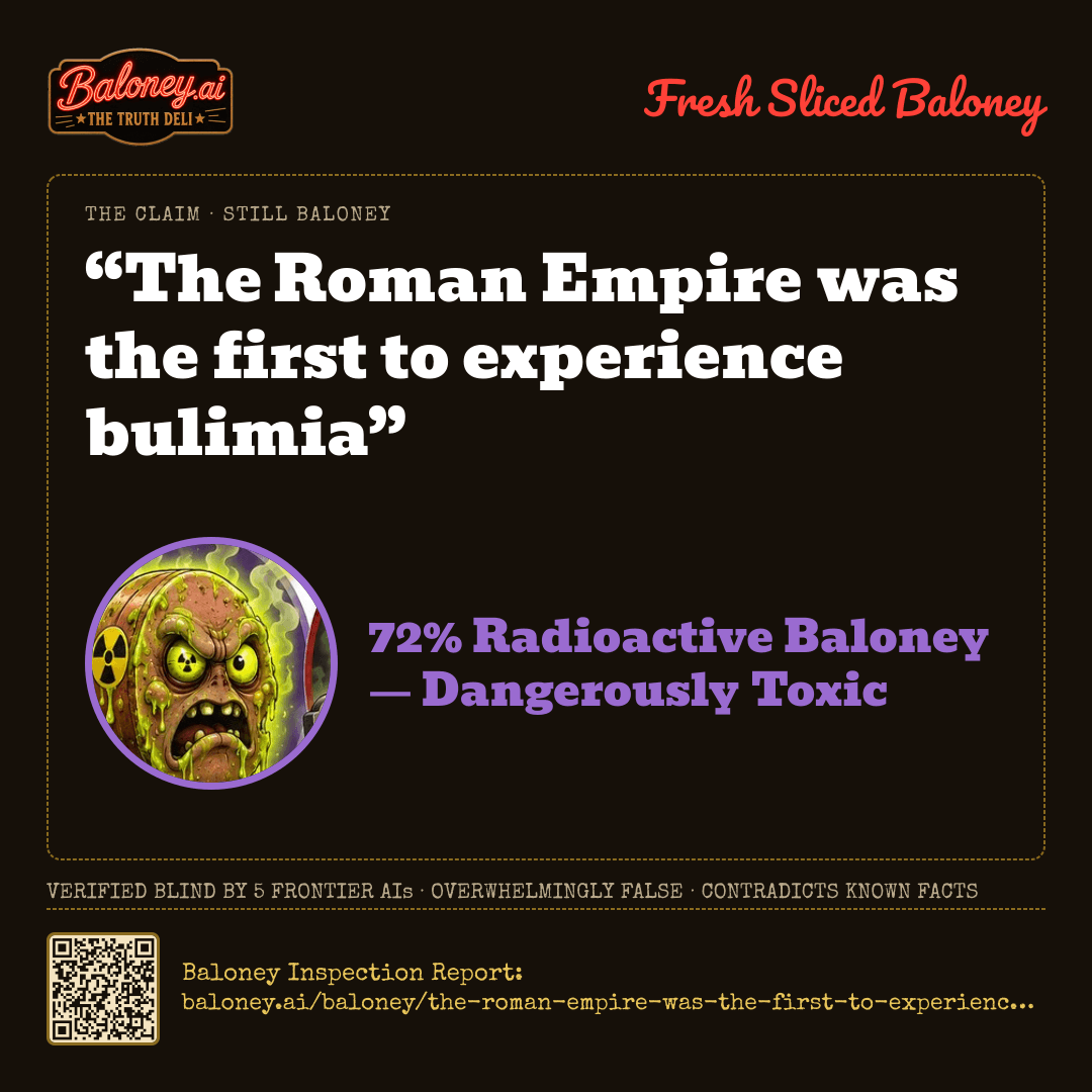 72% Radioactive Baloney card for this claim