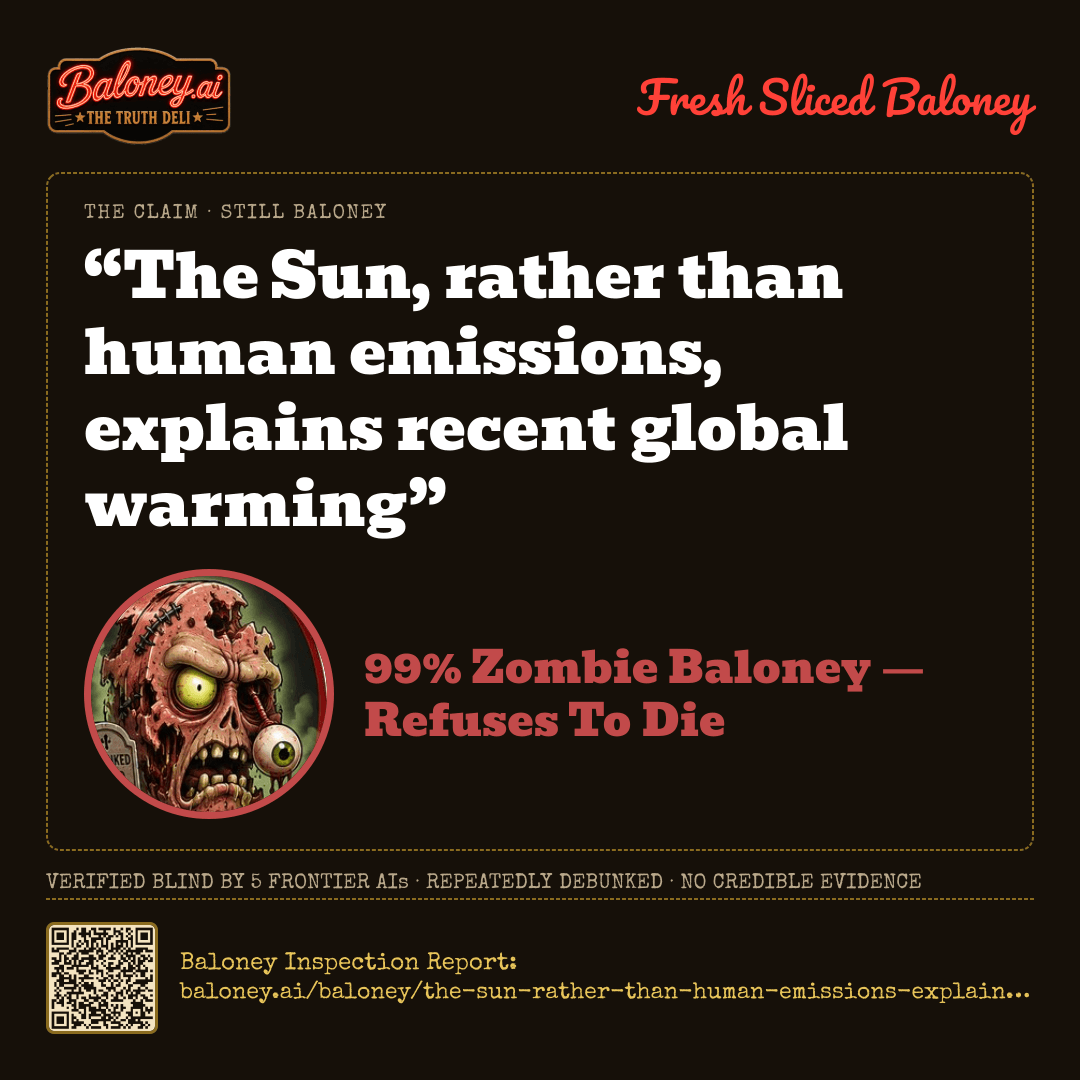 99% Zombie Baloney card for this claim