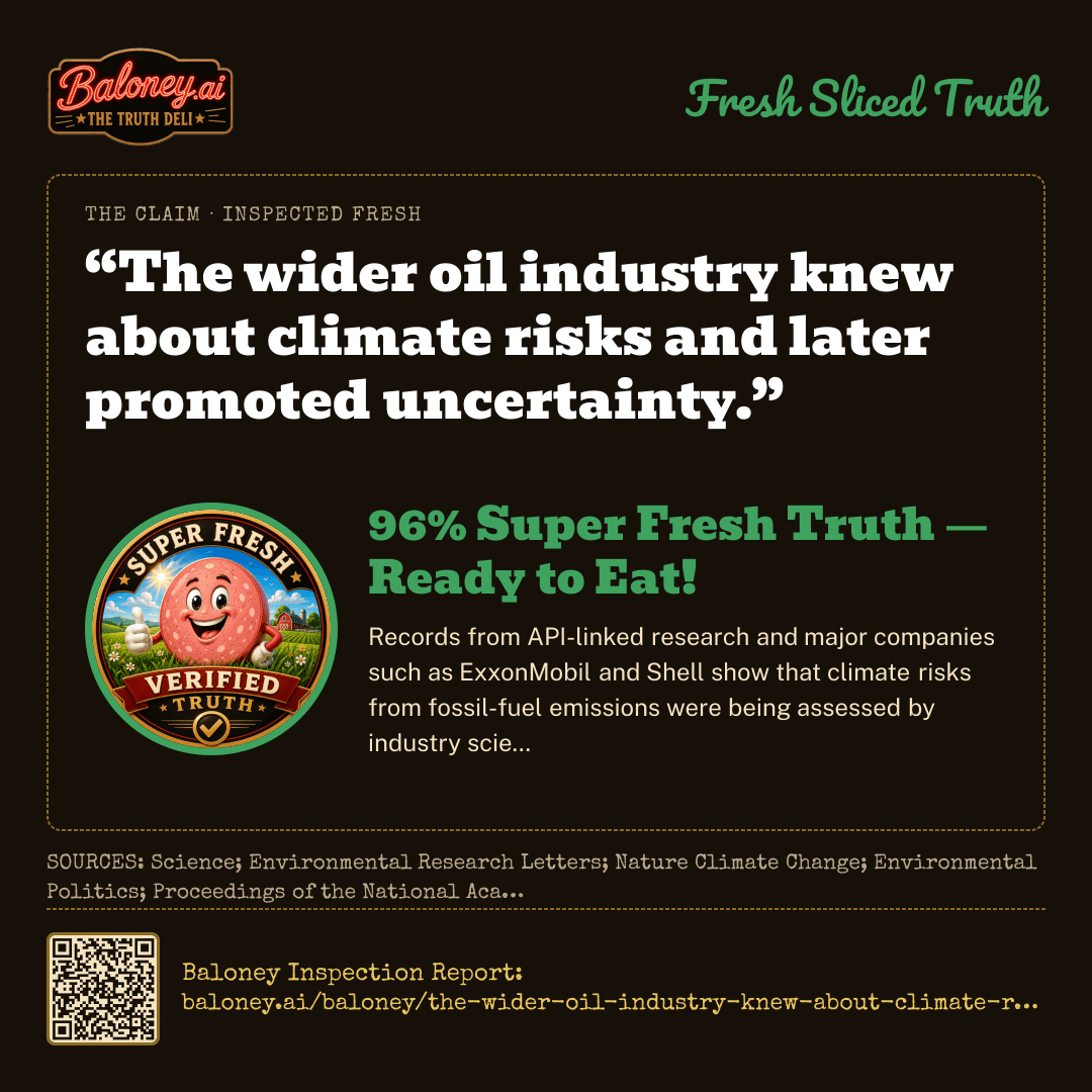 96% Super Fresh Truth card for this claim