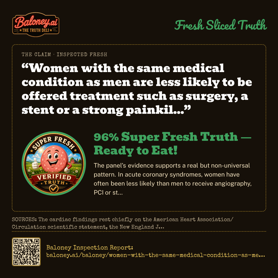 96% Super Fresh Truth card for this claim